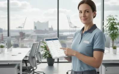 Unsere Blog 2 Digitalisierung 2025: Gebäudereinigung Hamburg für Profis